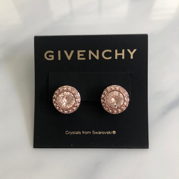 givenchy rose gold earrings
